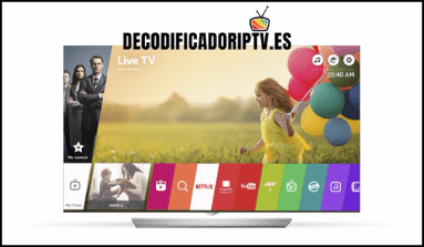 IPTV Smart TV LG