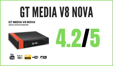 decodificador GT Media V8 Nova para IPTV